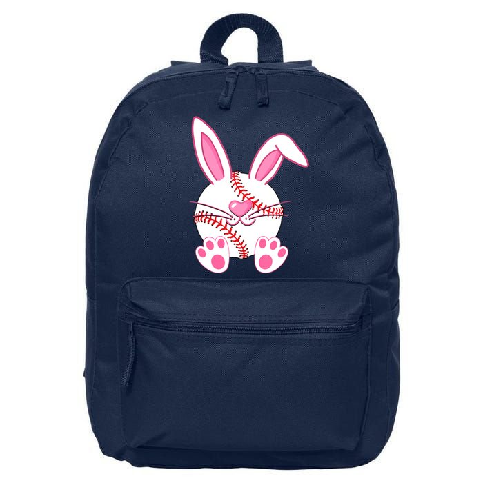 Baseball Player Easter Bunny Easter Day 16 in Basic Backpack