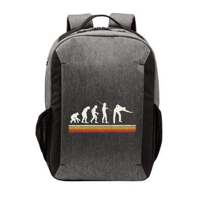 Billiards Player Evolution Pool Table Snooker Pyramid Vector Backpack
