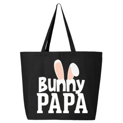 Bunny Papa Easter Rabbit Holiday Ears Parent Dad Granddad Gift 25L Jumbo Tote