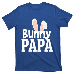 Bunny Papa Easter Rabbit Holiday Ears Parent Dad Granddad Gift T-Shirt