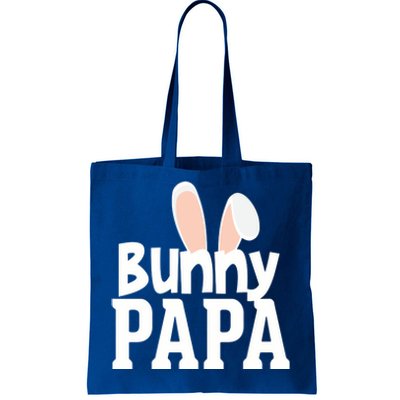 Bunny Papa Easter Rabbit Holiday Ears Parent Dad Granddad Gift Tote Bag