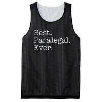 Best Paralegal Ever Mesh Reversible Basketball Jersey Tank