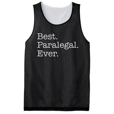 Best Paralegal Ever Mesh Reversible Basketball Jersey Tank