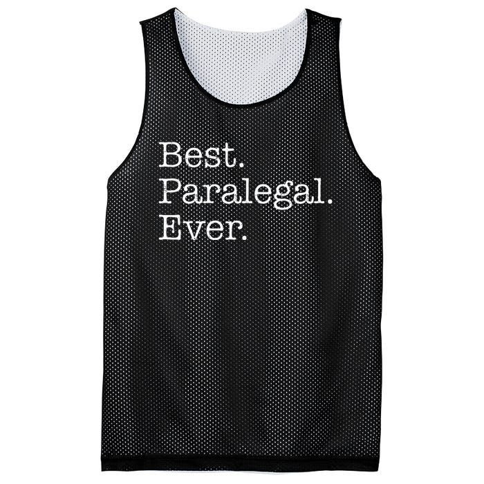 Best Paralegal Ever Mesh Reversible Basketball Jersey Tank