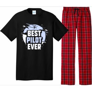 Best Pilot Ever Aircraft Private Small Airplane Gift Pajama Set