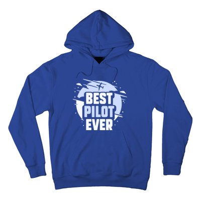 Best Pilot Ever Aircraft Private Small Airplane Gift Hoodie