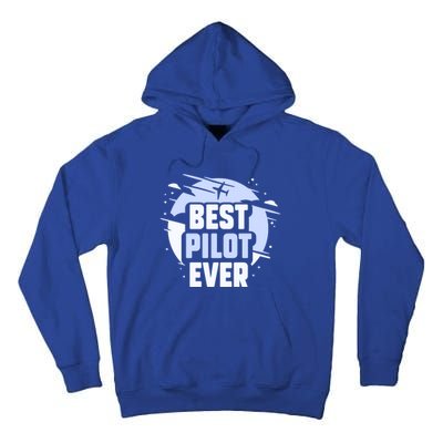 Best Pilot Ever Aircraft Private Small Airplane Gift Tall Hoodie