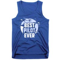 Best Pilot Ever Aircraft Private Small Airplane Gift Tank Top