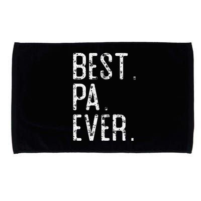 Best Pa Ever Father’s Day Gift For Pa Microfiber Hand Towel