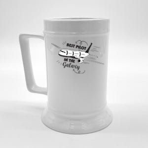 Best Pilot Ever Cutest Graphic Design Ircraft Workers Cool Gift Beer Stein