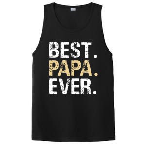 Best Papa Ever Graphic Great Fathers Day Grandparent Gifts PosiCharge Competitor Tank