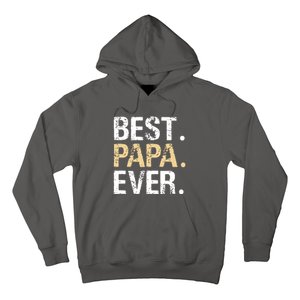 Best Papa Ever Graphic Great Fathers Day Grandparent Gifts Hoodie