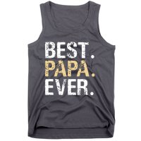 Best Papa Ever Graphic Great Fathers Day Grandparent Gifts Tank Top