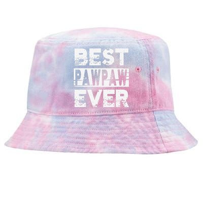 Best Pawpaw Ever Gift For Grandpa Father's Day Tie-Dyed Bucket Hat