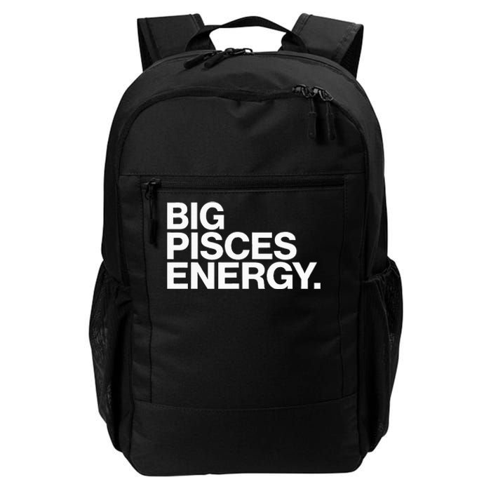 Big Pisces Energy Zodiac Sign Birthday Daily Commute Backpack