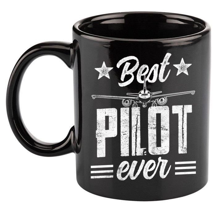 Best Pilot Ever Small Airplane Private Aircraft Meaningful Gift 11oz C Handle Ceramic Mug