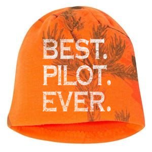 Best Pilot Ever Funny Gift Kati - Camo Knit Beanie