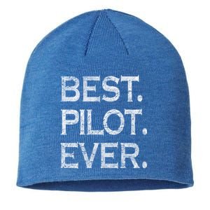 Best Pilot Ever Funny Gift Sustainable Beanie