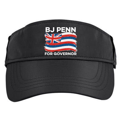 BJ Penn For Governor Of Hawaii Shirt Adult Drive Performance Visor