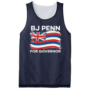 BJ Penn For Governor Of Hawaii Shirt Mesh Reversible Basketball Jersey Tank