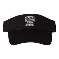 Beared Plumber Funny Plumbing Pipefitters Plumber Valucap Bio-Washed Visor