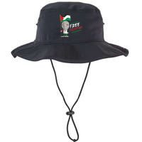 Back Print Free Palestine Flag Keffiyeh Legacy Cool Fit Booney Bucket Hat