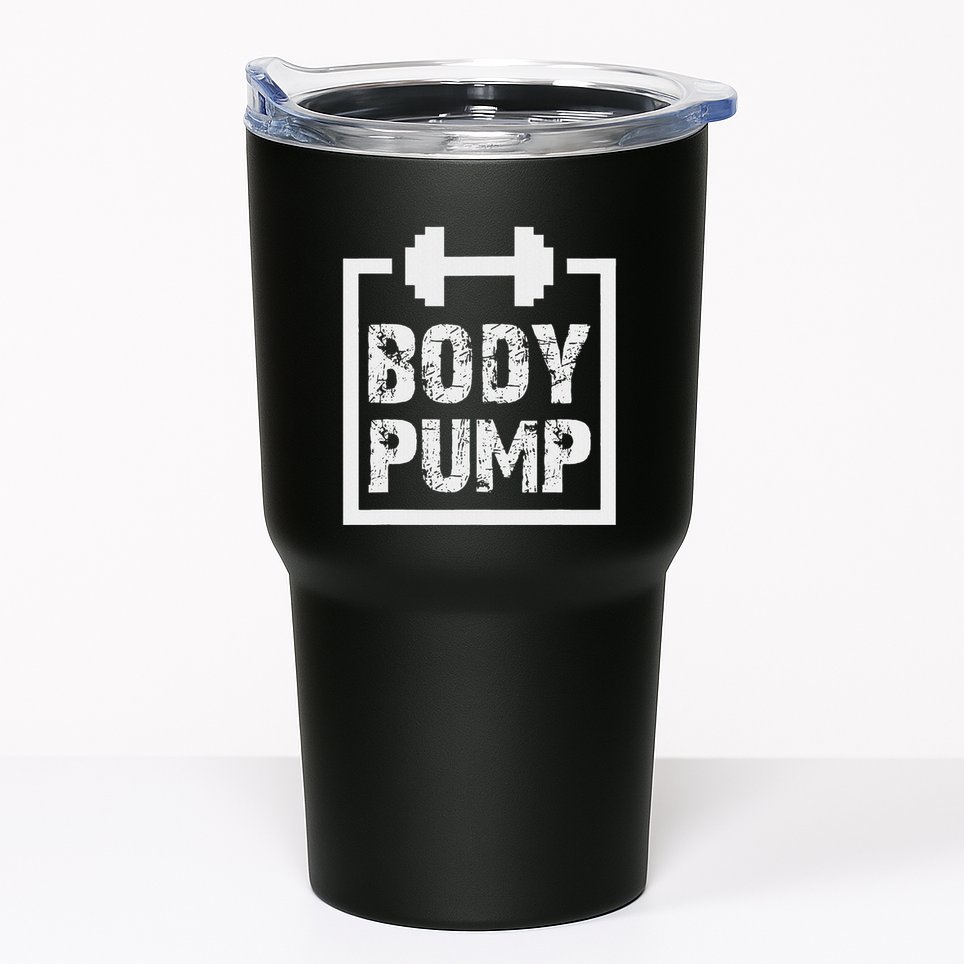 Body Pump Fitness Motivation Bodybuilding Gym Tumbler