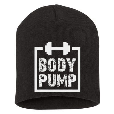 Body Pump Fitness Motivation Bodybuilding Gym Short Acrylic Beanie