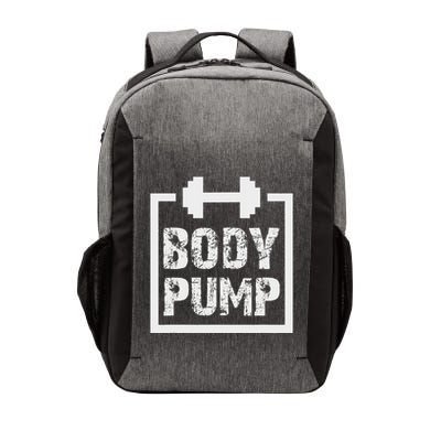 Body Pump Fitness Motivation Bodybuilding Gym Vector Backpack