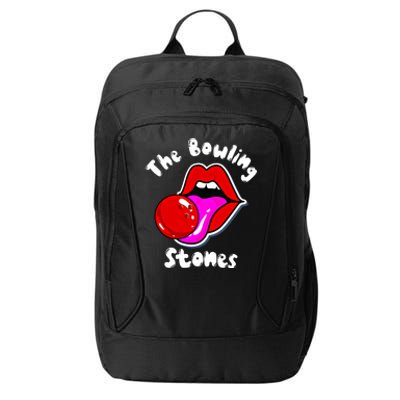 Bowling Player Funny The Bowling Stones Bowling Ball Funny Gift City Backpack