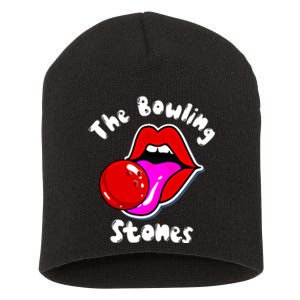 Bowling Player Funny The Bowling Stones Bowling Ball Funny Gift Short Acrylic Beanie