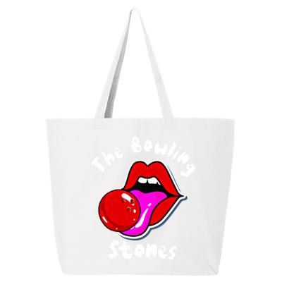 Bowling Player Funny The Bowling Stones Bowling Ball Funny Gift 25L Jumbo Tote