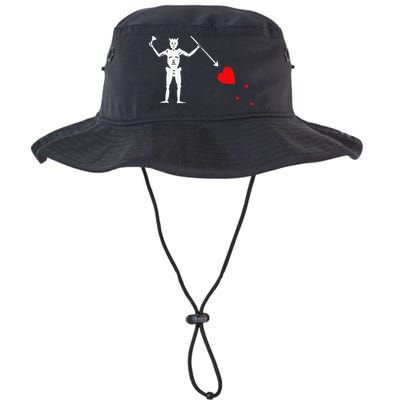 Blackbeard Pirate Flag Jolly Roger Skeleton Halloween Bucket Hat