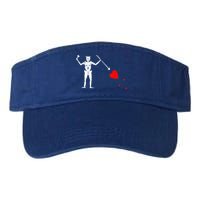 Blackbeard Pirate Flag Jolly Roger Skeleton Halloween Visor