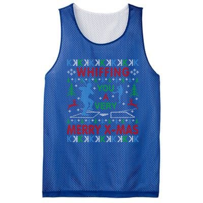 Baseball Pitching Funny Ugly Christmas Sweater Party Gift Mesh Reversible Basketball Jersey Tank