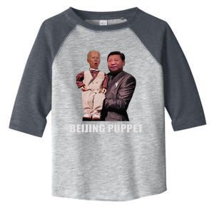 Beijing Puppet Funny Biden Toddler Fine Jersey T-Shirt