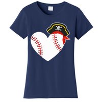 Baseball Pirate for Baseball Player Pitcher Catcher Women's T-Shirt