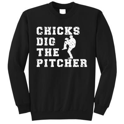 Baseball Pitcher Funny Sweatshirt