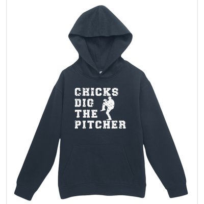 Baseball Pitcher Funny Urban Pullover Hoodie