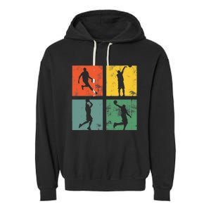 BASKETBALL PLAYER funny for basketball players and fans Garment-Dyed Fleece Hoodie