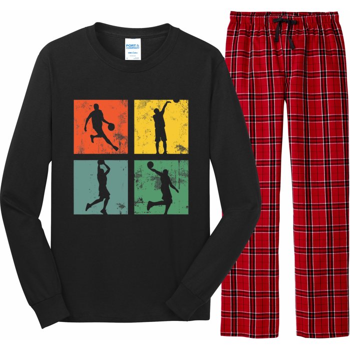 BASKETBALL PLAYER funny for basketball players and fans Long Sleeve Pajama Set