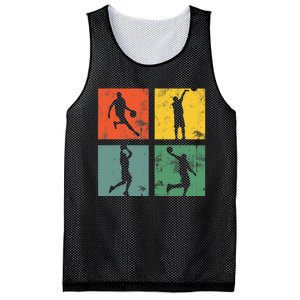 BASKETBALL PLAYER funny for basketball players and fans Mesh Reversible Basketball Jersey Tank