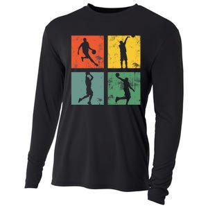 BASKETBALL PLAYER funny for basketball players and fans Cooling Performance Long Sleeve Crew