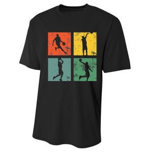 BASKETBALL PLAYER funny for basketball players and fans Performance Sprint T-Shirt