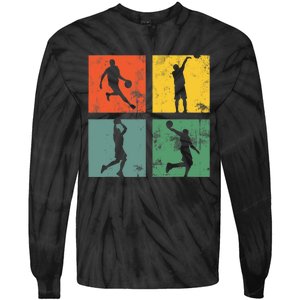 BASKETBALL PLAYER funny for basketball players and fans Tie-Dye Long Sleeve Shirt