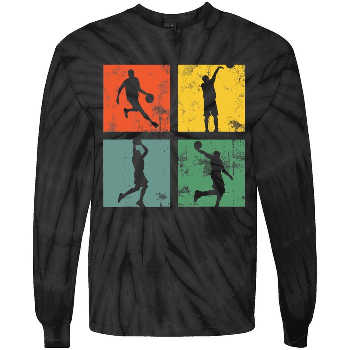 BASKETBALL PLAYER funny for basketball players and fans Tie-Dye Long Sleeve Shirt