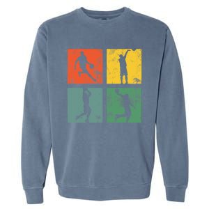 BASKETBALL PLAYER funny for basketball players and fans Garment-Dyed Sweatshirt