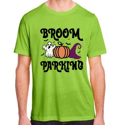 Broom Parking Funny Halloween And Season Lover Funny Gift Adult ChromaSoft Performance T-Shirt