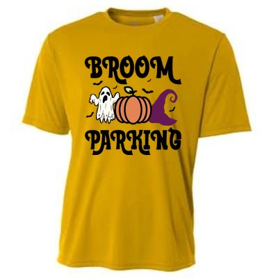 Broom Parking Funny Halloween And Season Lover Funny Gift Cooling Performance Crew T-Shirt