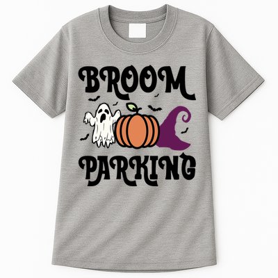 Broom Parking Funny Halloween And Season Lover Funny Gift Tall T-Shirt